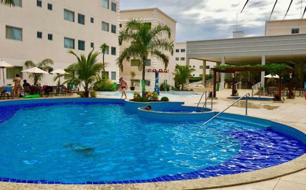 Encontro Das Aguas Caldas - Cortesia Ingressos Da Rede Wam Opcoes Water Park, Nautico E Clube Prive Caldas Novas Exteriér fotografie
