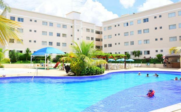 Encontro Das Aguas Caldas - Cortesia Ingressos Da Rede Wam Opcoes Water Park, Nautico E Clube Prive Caldas Novas Exteriér fotografie